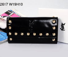 Load image into Gallery viewer, Yves Saint Laurent Flap Wallet Black 2671