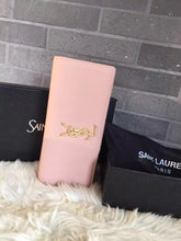 Load image into Gallery viewer, Yves Saint Laurent Pink Classic Monogramme Clutch Bag