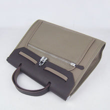 Load image into Gallery viewer, Hermes Herbag 60667 Ladies Cow Leather Grey