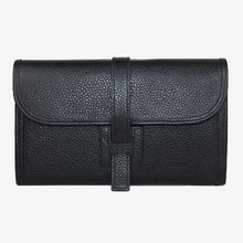 Load image into Gallery viewer, Hermes Wallet H1528 Ladies Wallet Black