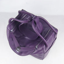 Load image into Gallery viewer, Hermes Lindy 34cm handbag 6208 purple Silver