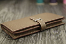 Load image into Gallery viewer, Hermes Bearn Gusset Wallet In Etoupe Leather