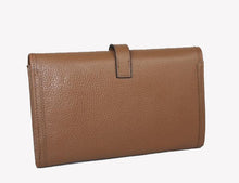Load image into Gallery viewer, Hermes Wallet H1528 Ladies Cow Leather Apricot