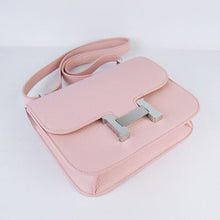 Load image into Gallery viewer, Hermes Constance Cowskin Leather Bag H017 pink silver