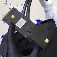 Load image into Gallery viewer, Prada Large Monochrome Bag In Black Saffiano Leather