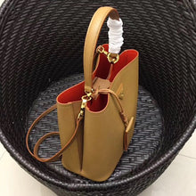 Load image into Gallery viewer, Prada Brown Saffiano Leather Double Bag