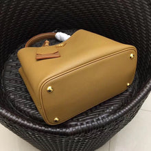 Load image into Gallery viewer, Prada Brown Saffiano Leather Double Bag