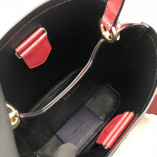 Load image into Gallery viewer, Prada Red Saffiano North South Double Medium Bag