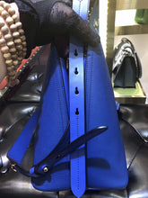 Load image into Gallery viewer, Prada Matinee Tote Bag In Blue Saffiano Leather