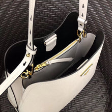 Load image into Gallery viewer, Prada Matinee Tote Bag In White Saffiano Leather