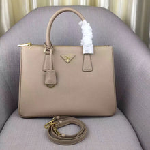 Load image into Gallery viewer, Prada Medium Galleria Bag In Grey Saffiano Leather