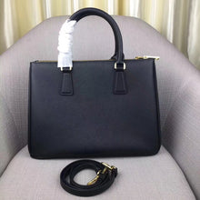 Load image into Gallery viewer, Prada Medium Galleria Bag In Black Saffiano Leather