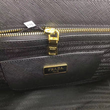 Load image into Gallery viewer, Prada Medium Galleria Bag In Black Saffiano Leather
