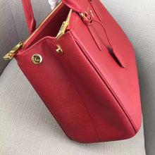 Load image into Gallery viewer, Prada Medium Galleria Bag In Red Saffiano Leather