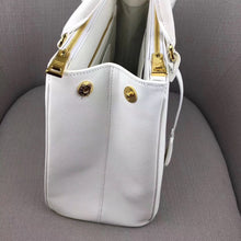 Load image into Gallery viewer, Prada Medium Galleria Bag In White Saffiano Leather