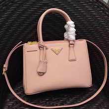 Load image into Gallery viewer, Prada Small Galleria Bag In Pink Saffiano Leather