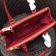 Load image into Gallery viewer, Prada Small Galleria Bag In Red Saffiano Leather