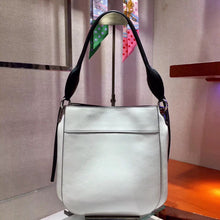 Load image into Gallery viewer, Prada Margit Shoulder Bag In White Calfskin