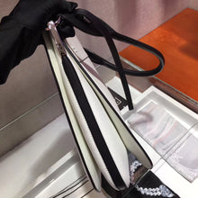 Load image into Gallery viewer, Prada Margit Shoulder Bag In White Calfskin