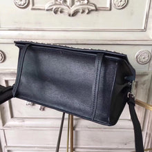Load image into Gallery viewer, Prada Etiquette Bag In Black Calfskin With Metal Stud Trim