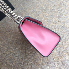 Load image into Gallery viewer, Prada Monochrome Flap Bag In Petal Pink Saffiano Leather