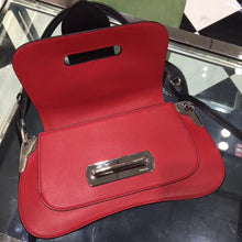 Load image into Gallery viewer, Prada Sidonie Shoulder Bag In Red/Black Leather