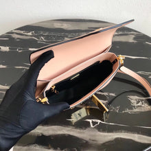 Load image into Gallery viewer, Prada Embleme Bag In Powder Pink Saffiano Leather