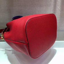 Load image into Gallery viewer, Prada Bucket Bag In Red Grained Calfskin