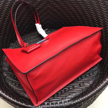Load image into Gallery viewer, Prada Etiquette Tote Bag In Red Calf Leather