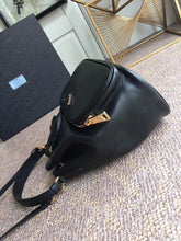 Load image into Gallery viewer, Prada Bucket Bag In Black Calfskin 1BH038