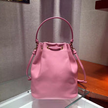 Load image into Gallery viewer, Prada Bucket Bag In Pink Calfskin 1BH038