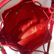 Load image into Gallery viewer, Prada Bucket Bag In Red Calfskin 1BH038