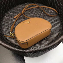 Load image into Gallery viewer, Prada Odette Camel Saffiano Leather Bag