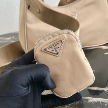 Load image into Gallery viewer, Prada Re-Edition 2005 Shoulder Bag In Beige Nylon