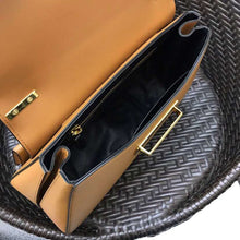 Load image into Gallery viewer, Prada Camel Large Sidonie Saffiano Leather Bag