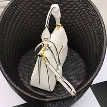 Load image into Gallery viewer, Prada White Large Sidonie Saffiano Leather Bag