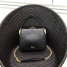 Load image into Gallery viewer, Prada Belle Bag In Black Calf Leather