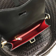 Load image into Gallery viewer, Prada Belle Bag In Black Calf Leather