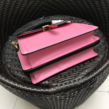 Load image into Gallery viewer, Prada Belle Bag In Pink/Black Calf Leather