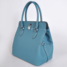 Load image into Gallery viewer, Hermes Toolbox H8688 Ladies 2way Blue Handbag