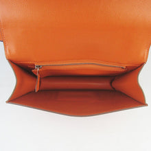 Load image into Gallery viewer, Hermes Constance Cowskin Leather Bag H017 orange silver