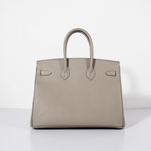 Load image into Gallery viewer, Hermes 35cm Birkin Bag Epsom Leather Grey Gold