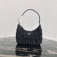Load image into Gallery viewer, Prada Hobo Mini Bag In Black Nylon