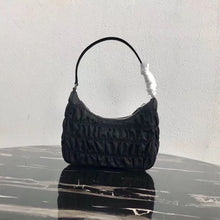 Load image into Gallery viewer, Prada Hobo Mini Bag In Black Nylon