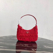 Load image into Gallery viewer, Prada Hobo Mini Bag In Red Nylon
