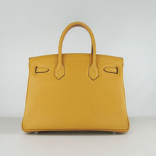 Load image into Gallery viewer, Hermes Birkin 30cm Togo Leather Handbags Yellow Silver