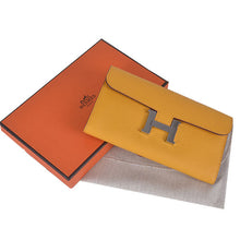 Load image into Gallery viewer, Hermes Wallet H6023 Wallet Yellow