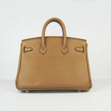 Load image into Gallery viewer, Hermes Birkin 25cm Handbag 6068 light coffee golden