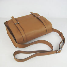 Load image into Gallery viewer, Hermes Steve H2810 Shoulder Bag Lambskin Coffee