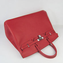 Load image into Gallery viewer, Hermes Birkin 35CM Togo Leather Handbags 6099 red silver